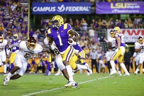 Malik Nabers will lead the LSU Tigers (6-3) into their battle versus the Florida Gators (5-4) at Tiger Stadium on Saturday at 7:30 PM ET. The game featuring the Tigers and Gators will be airing on ...